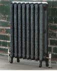 Small Art Nouveau Cast Iron Radiators 580mm assembled and finished to your exact requirements